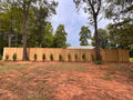 Fance type Wood privacy fence / stockade-style privacy fence